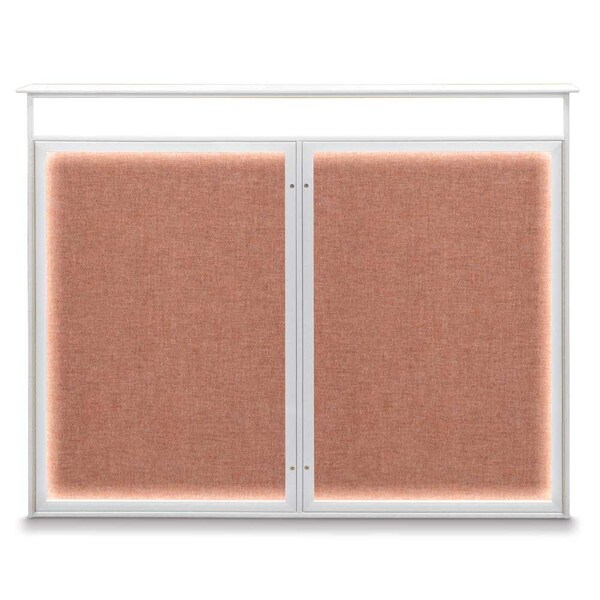 Single Door Enclosed Indoor Letterboard